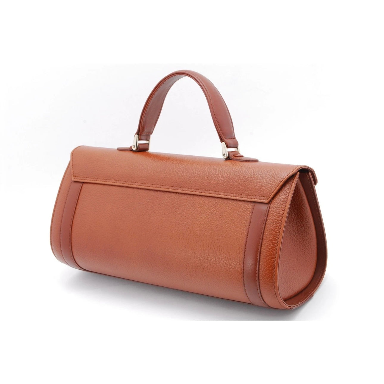 Burberrys Vintage Hand Tote Bag Leather