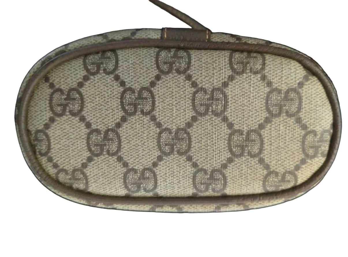 Gucci Vintage GG Supreme Shoulder Bag - Brown, PVC Leather