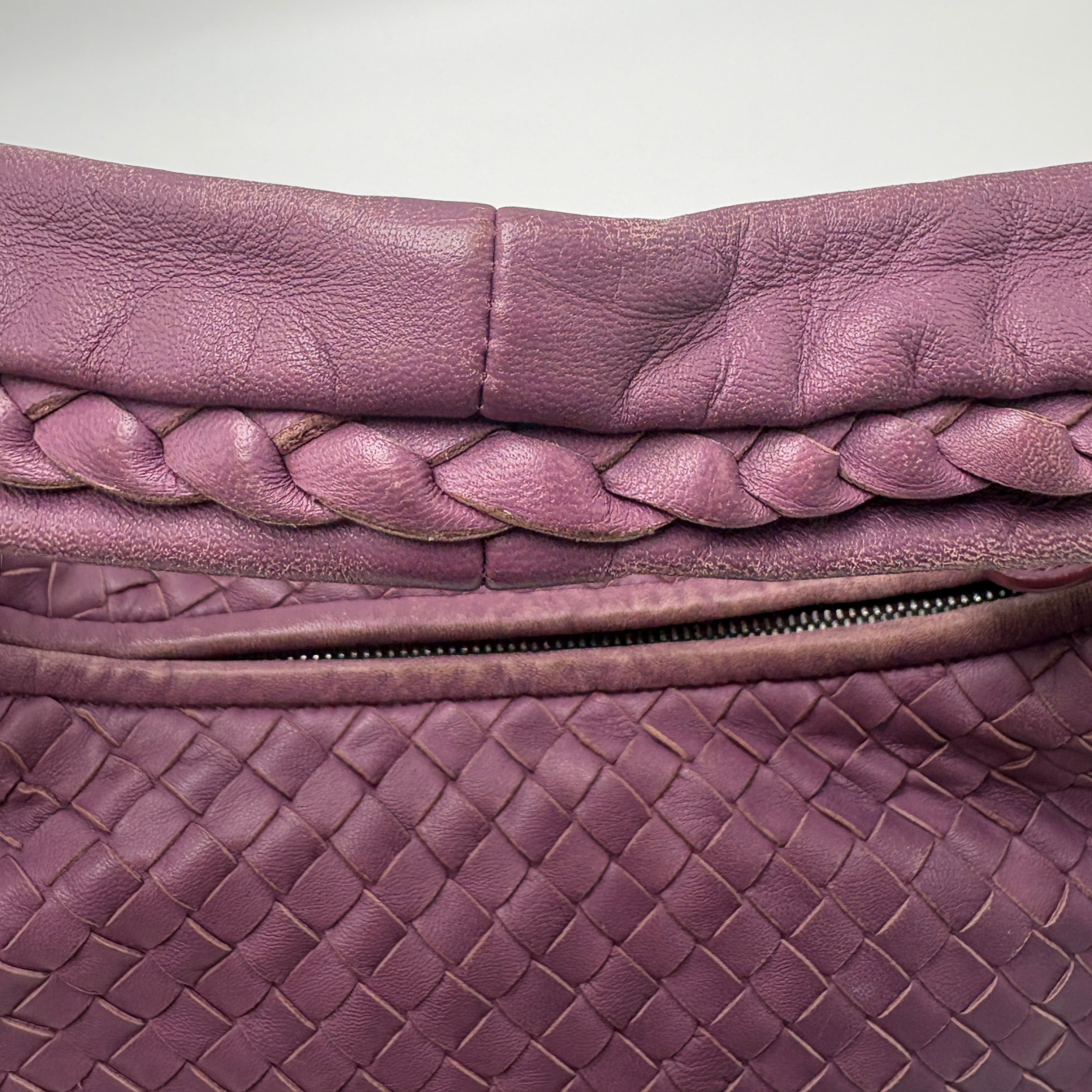 Bottega Veneta Hobo Shoulder Bag Intrecciato