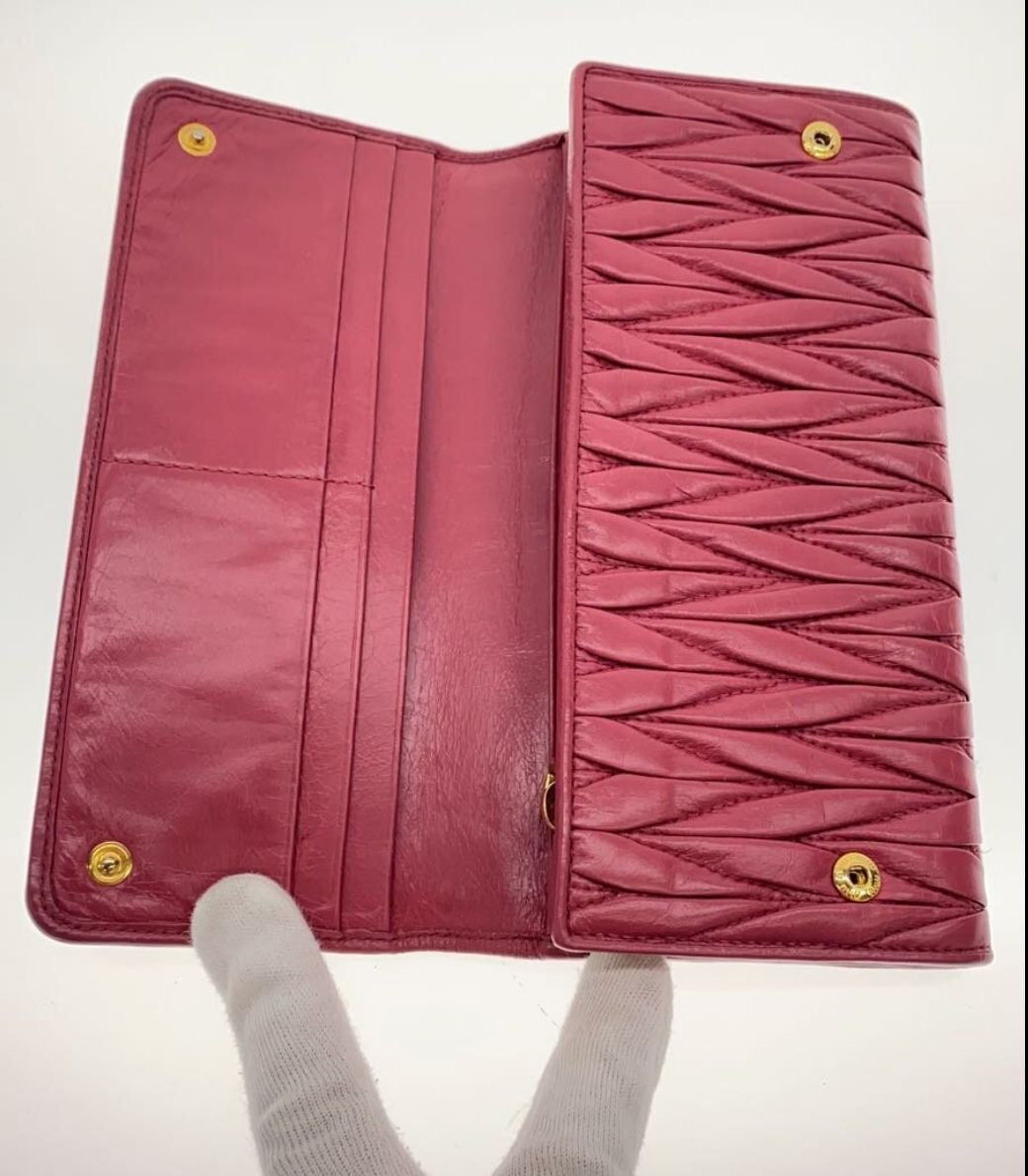 Miu Miu Pink Wallet