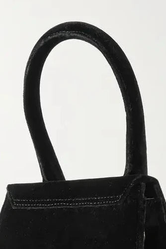 The Chiquito Medium Velour Shoulder Bag