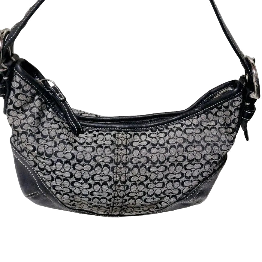 Coach Signature Black& Great shoulder bag