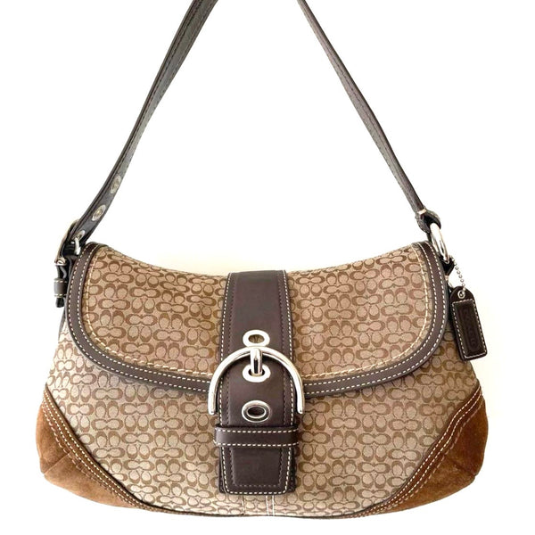 Coach Suede bag brown