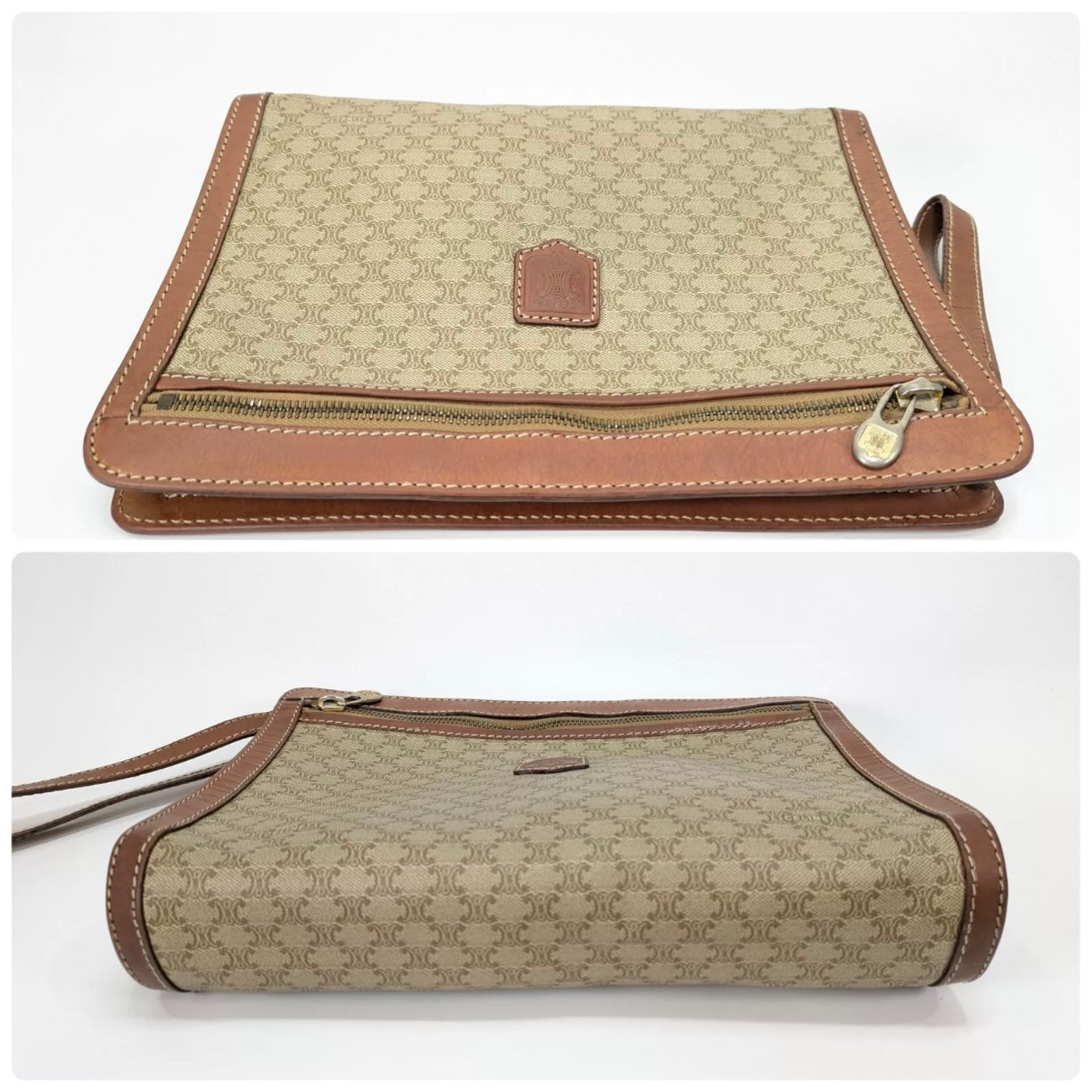 CELINE Macadam Vintage Clutch