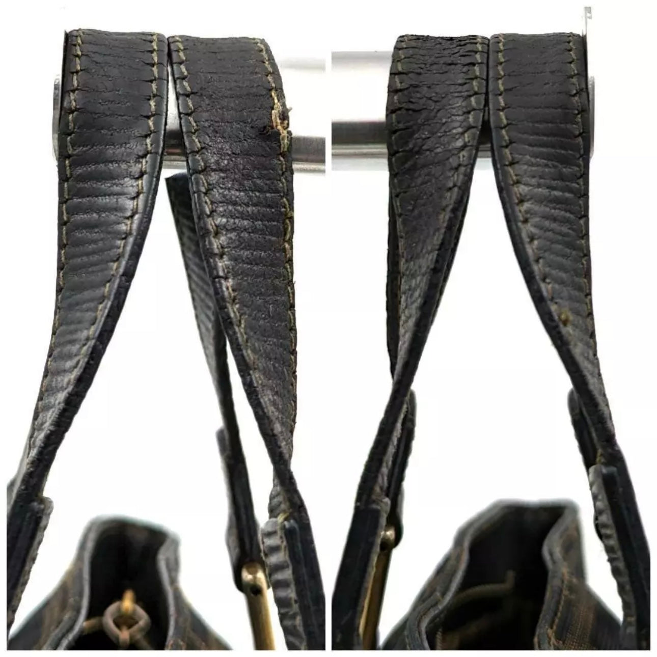 FENDI Zucca Pattern Handbag