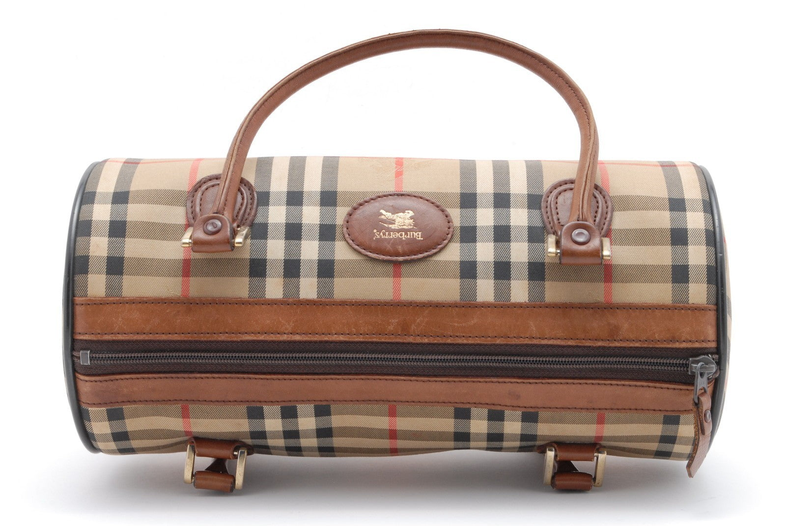 Burberry Nova Shoulder Bag - Brown, Canvas