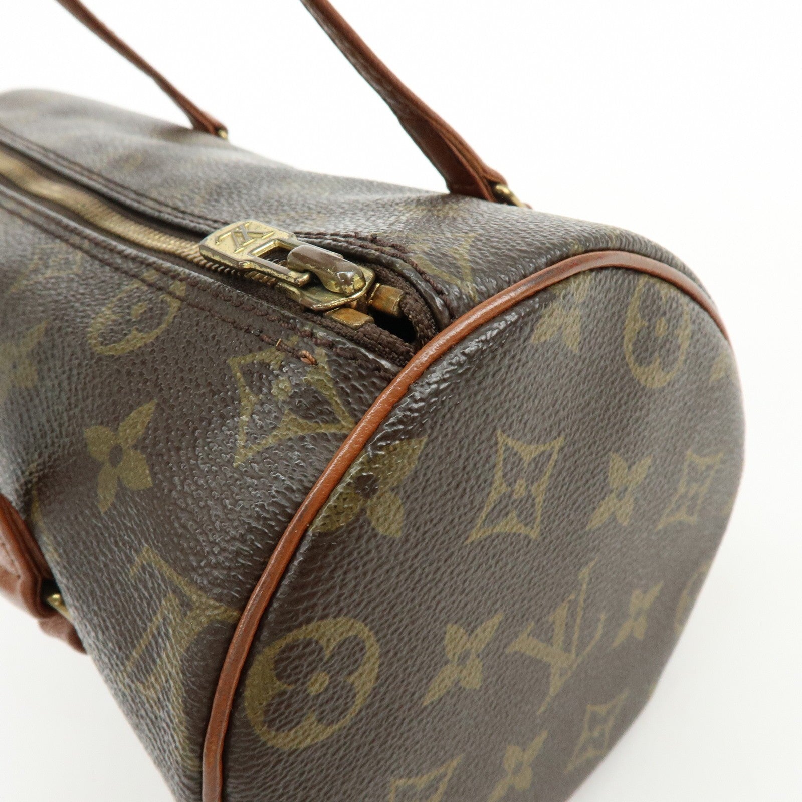 Louis Vuitton Monogram Papillon 26 Hand Bag - Brown, Monogram Canvas