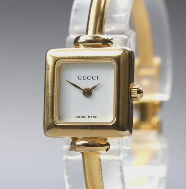 Gucci 1900L Wristwatch - Gold, Stainless Steel