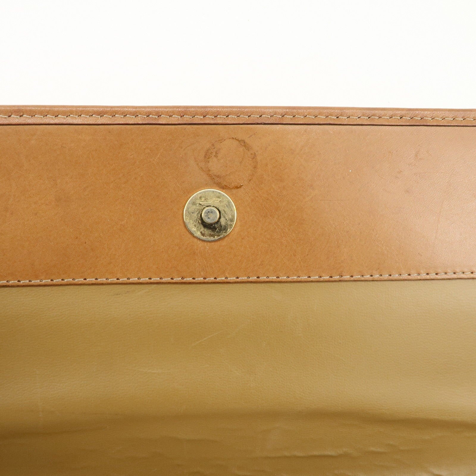 Celine Macadam 2Way Shoulder Bag - Beige, Leather
