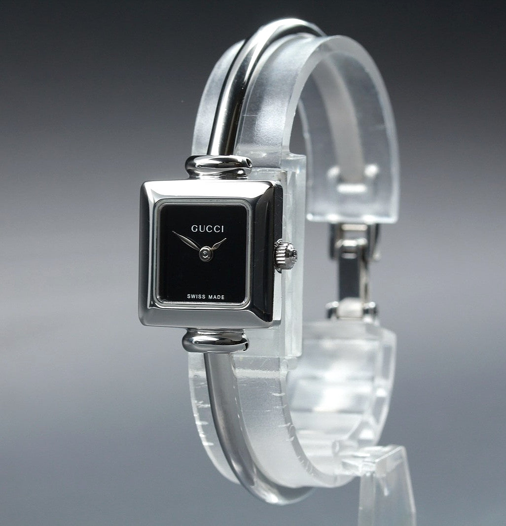 Gucci 1900L Wristwatch - Black, Stainless Steel