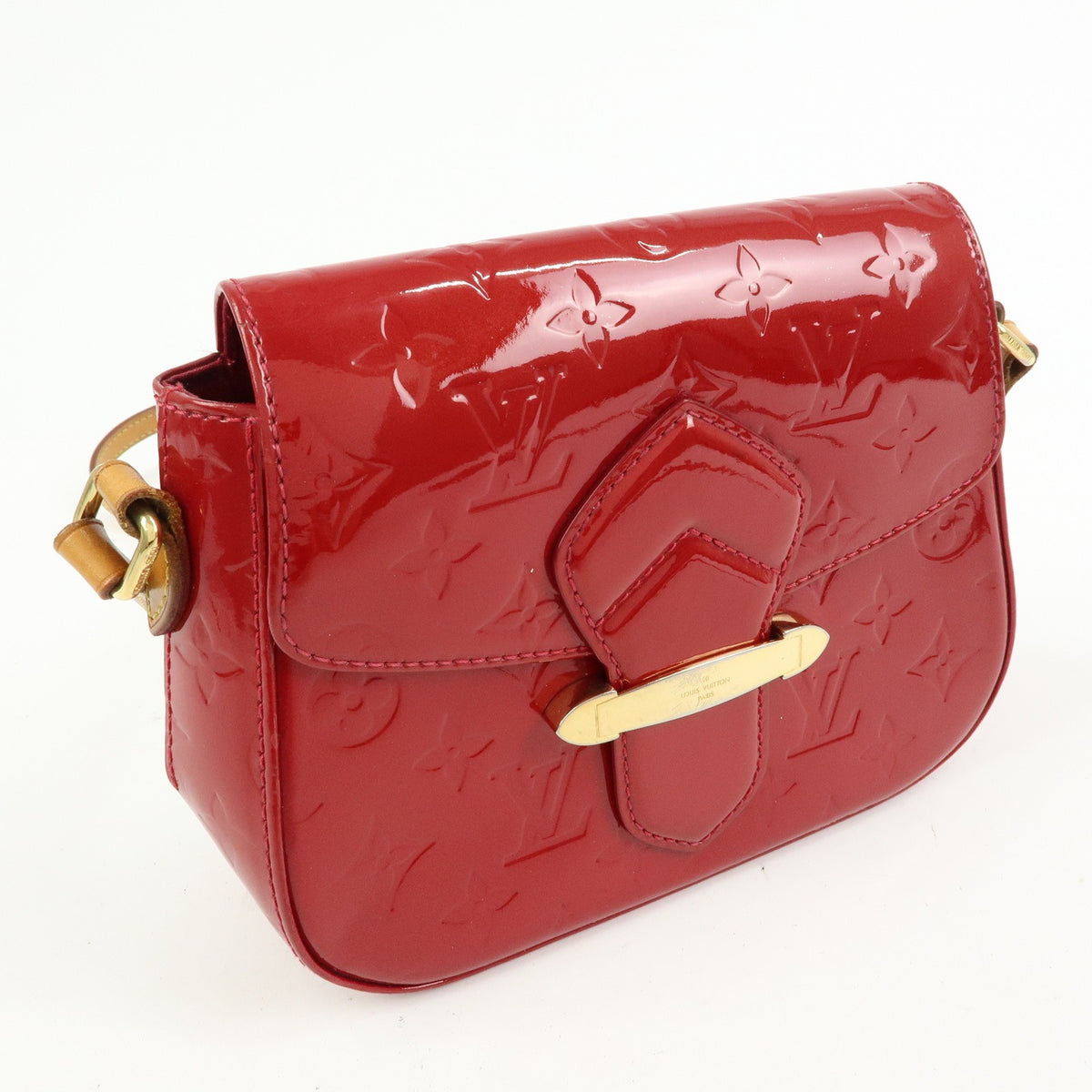 Louis Vuitton Shoulder Bag - Red, Vernis Leather
