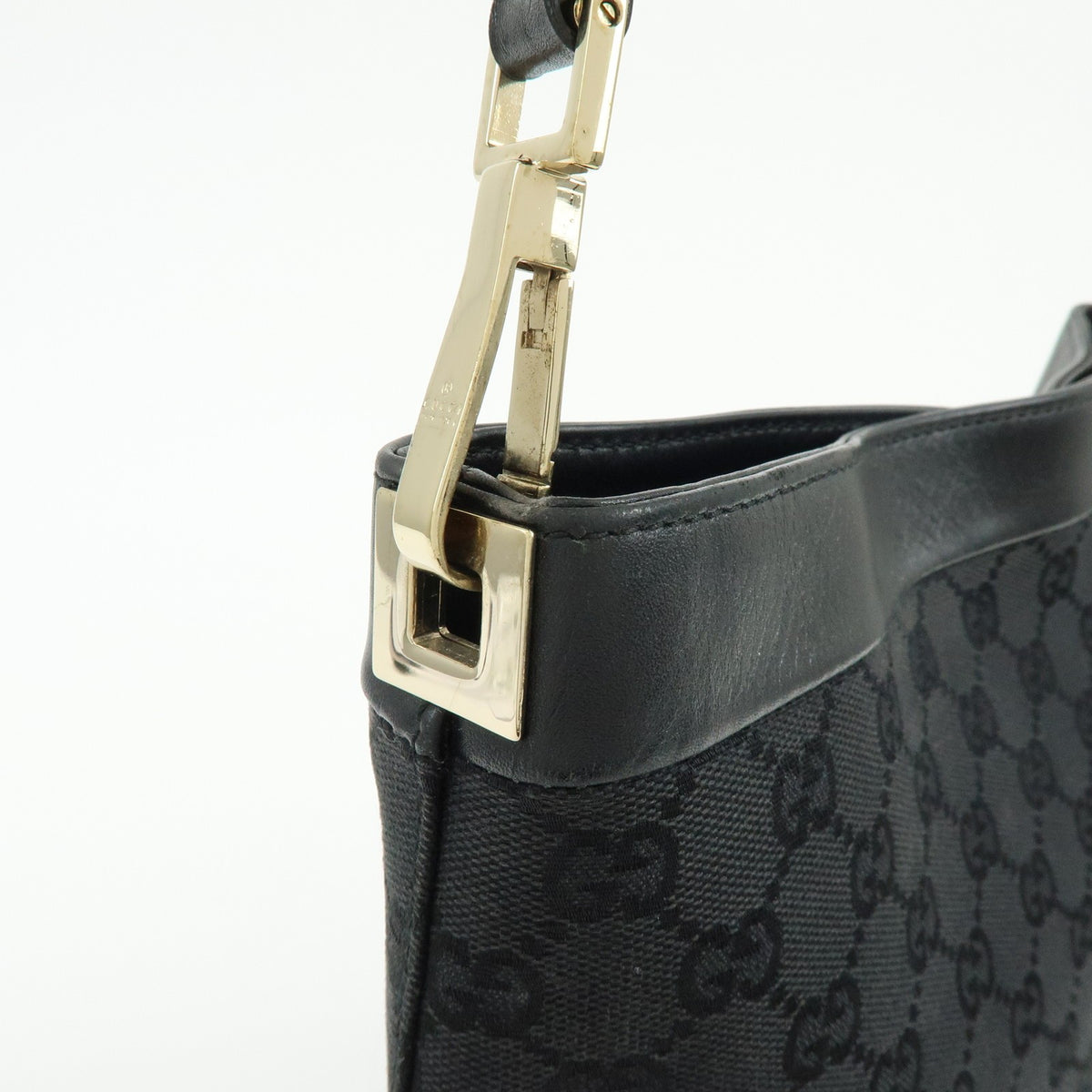Gucci Shoulder Bag - Black, GG Canvas Leather