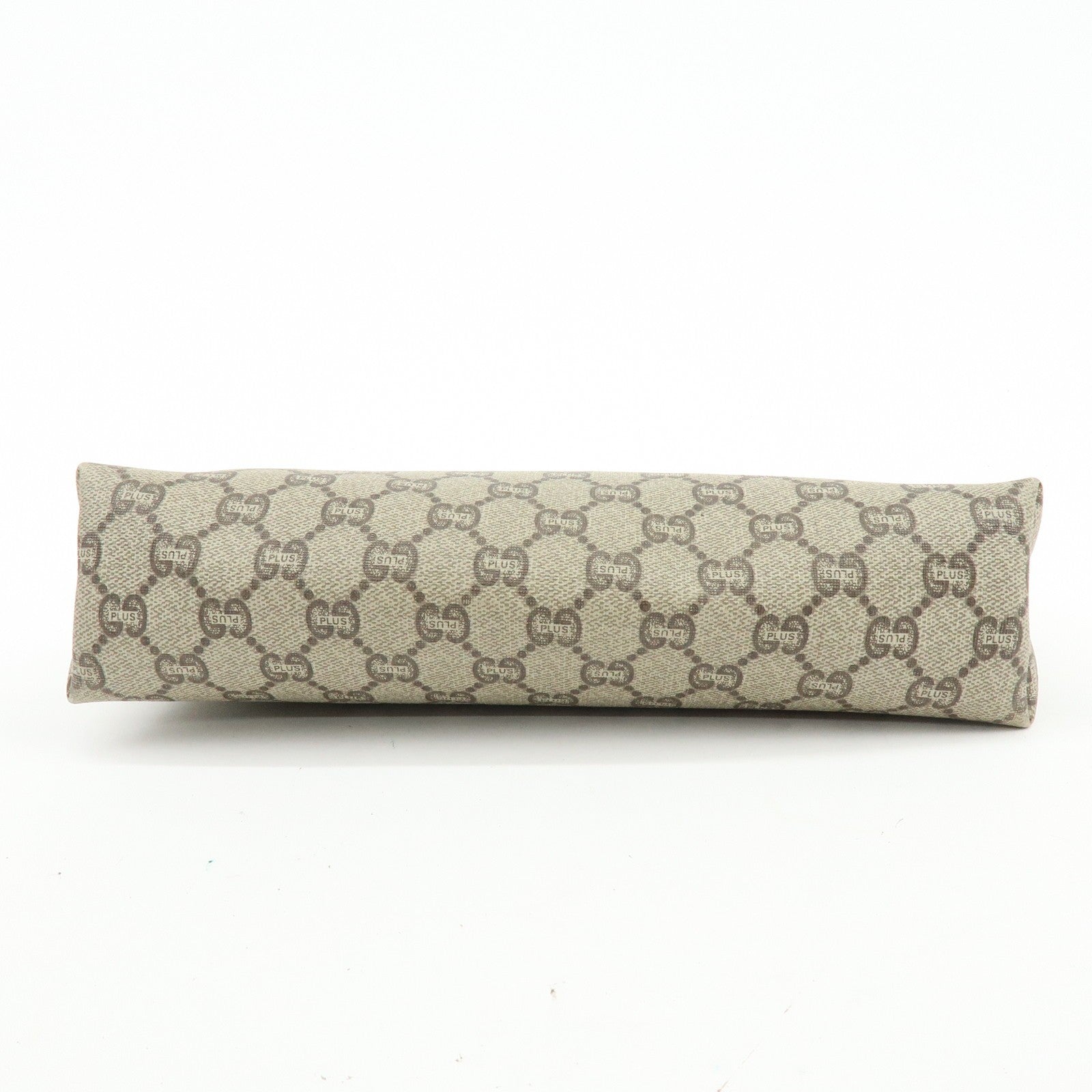 Gucci GG Plus Clutch Bag - Beige, Leather