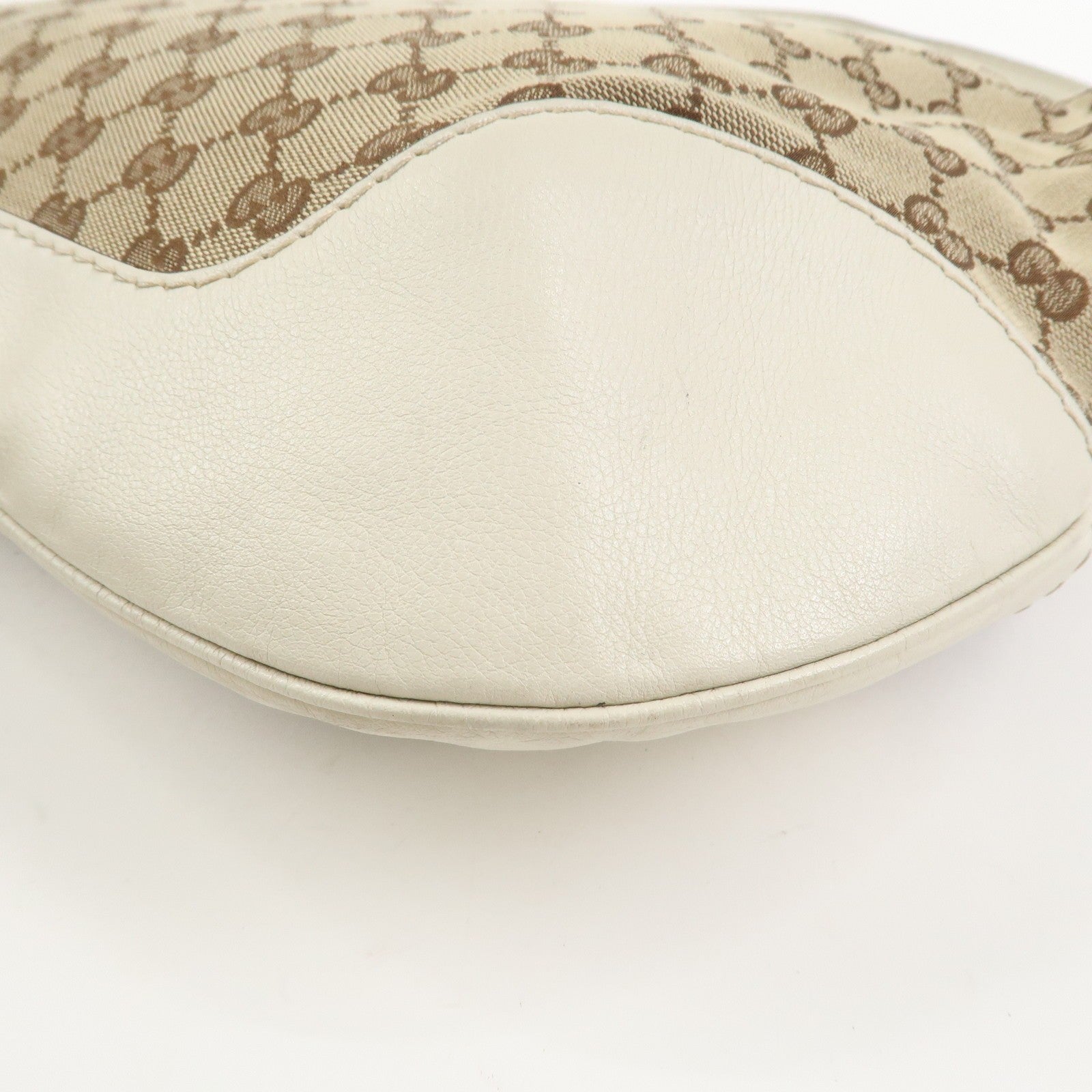 Gucci Shoulder Bag - Brown/Ivory, GG Canvas/Leather 