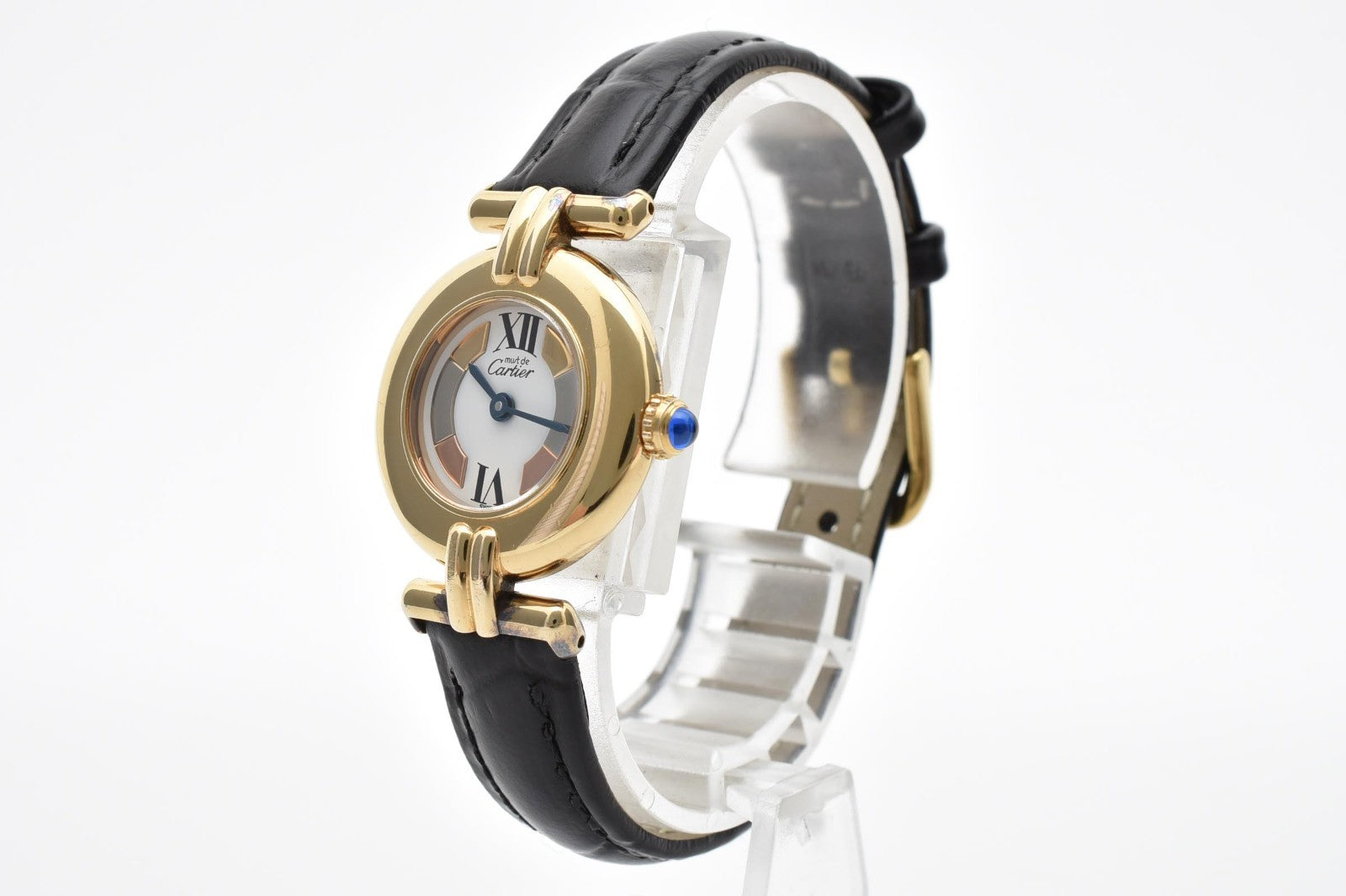 Cartier Must de Cartier Vermeil Wristwatch - White, Gold