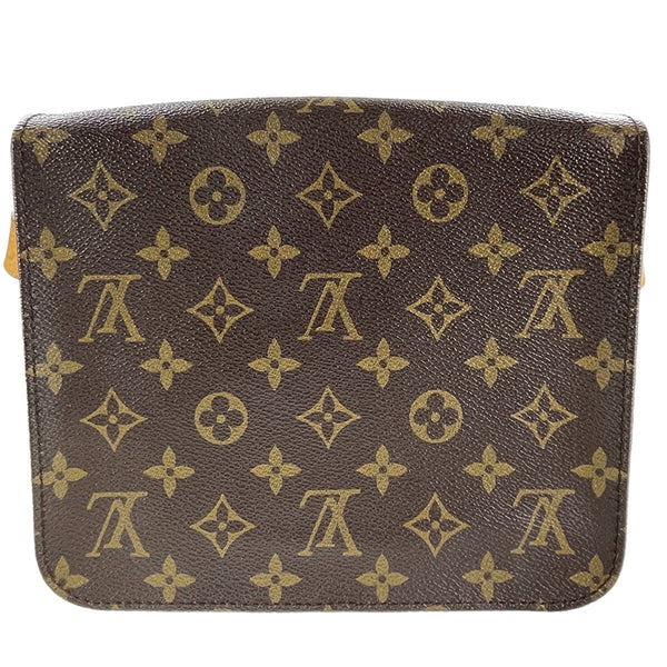Louis Vuitton Cartouchiere MM Shoulder Bag - Brown, Leather