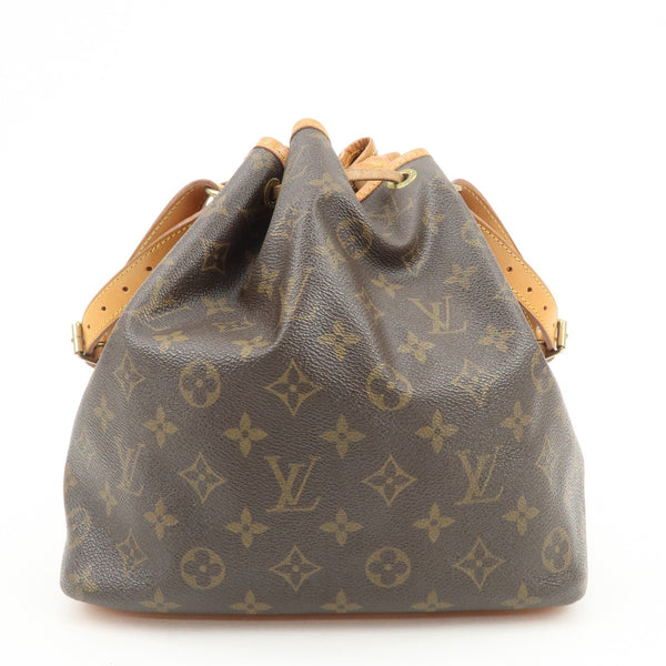 Louis Vuitton Monogram Petit Noe Shoulder Bag - Brown, Monogram Canvas 