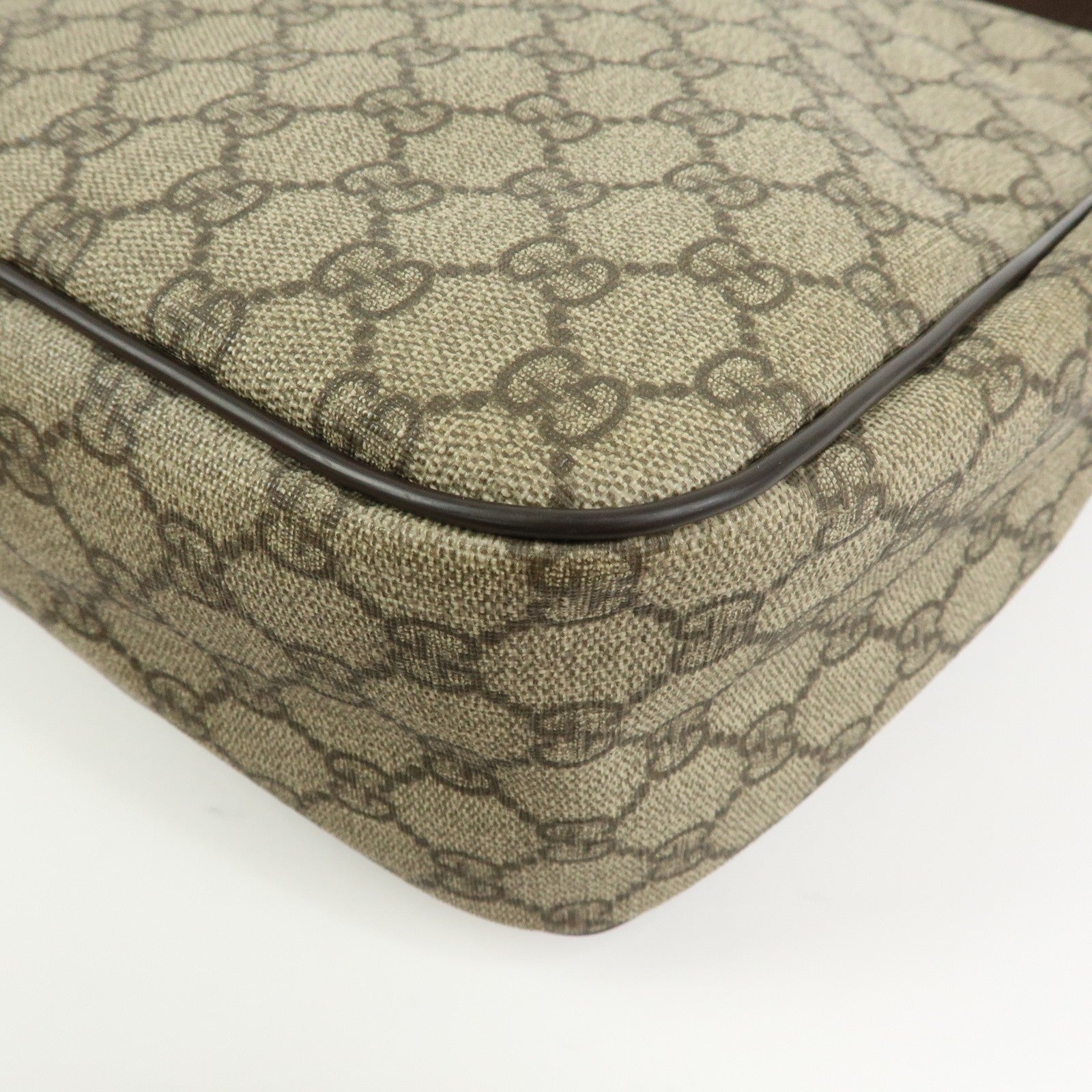Gucci Shoulder Bag - Brown, GG Supreme, Leather