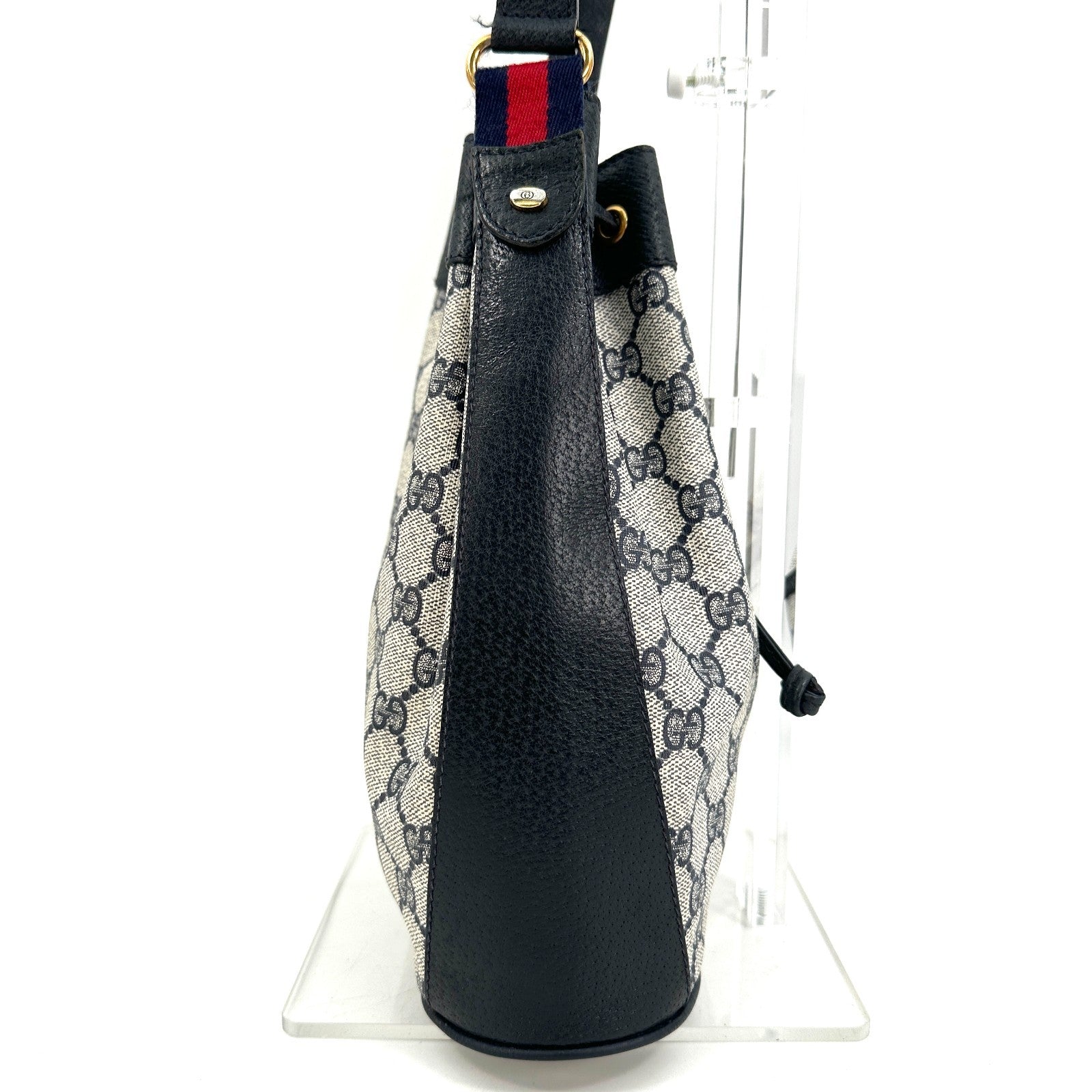 Gucci Sherry Shoulder Bag - Navy, Leather