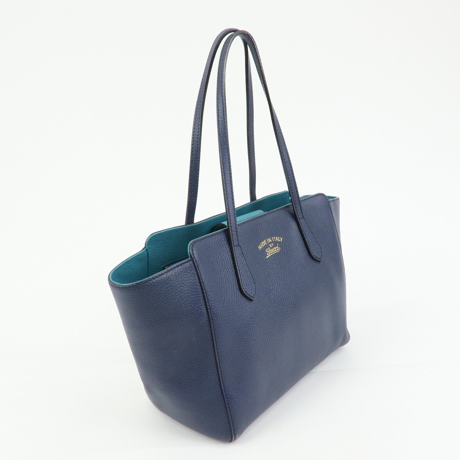 Gucci Tote Bag - Navy, Leather