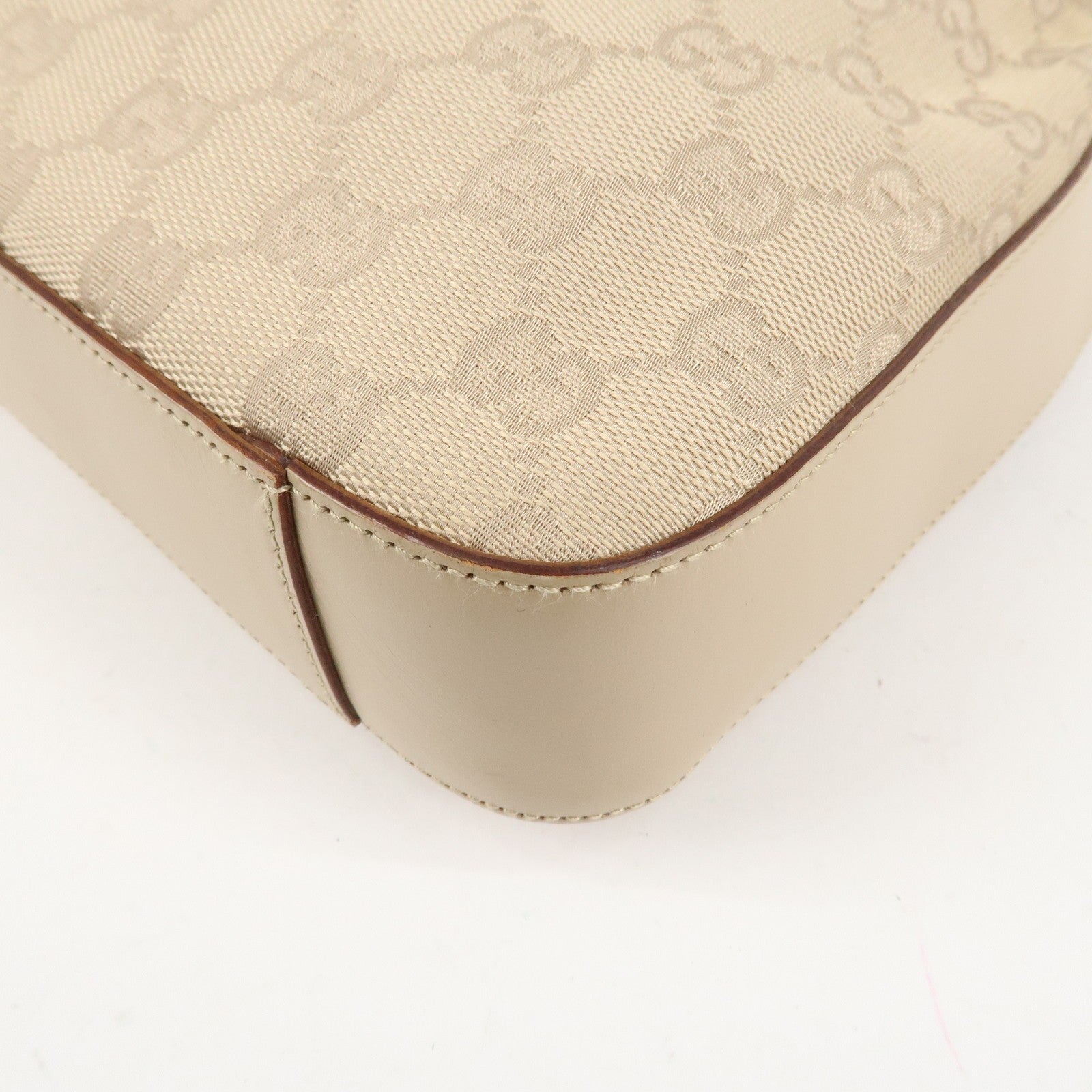 Gucci Shoulder Bag - Beige, Canvas 