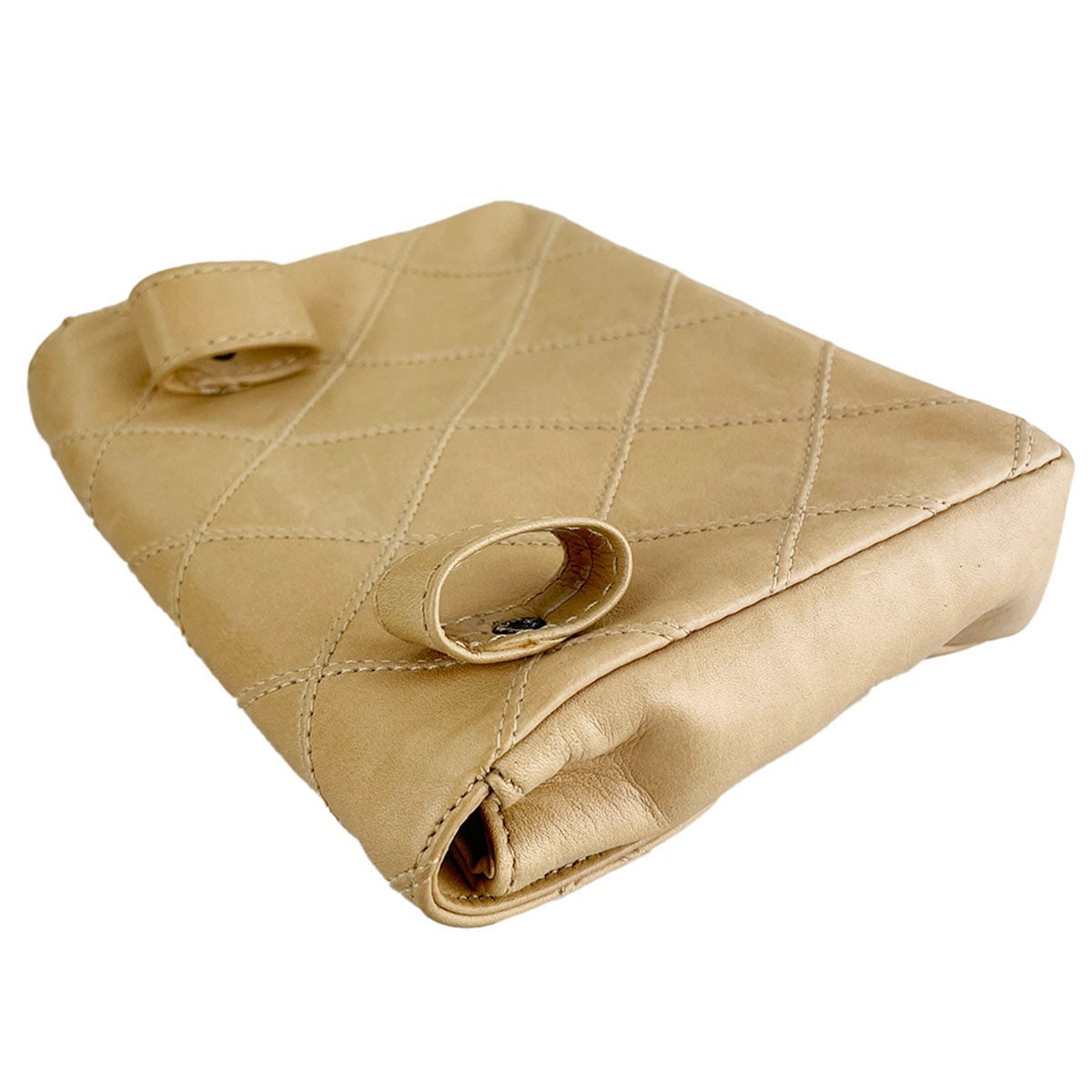 CHANEL Bicolore Waist Bag - Beige, Lambskin Leather