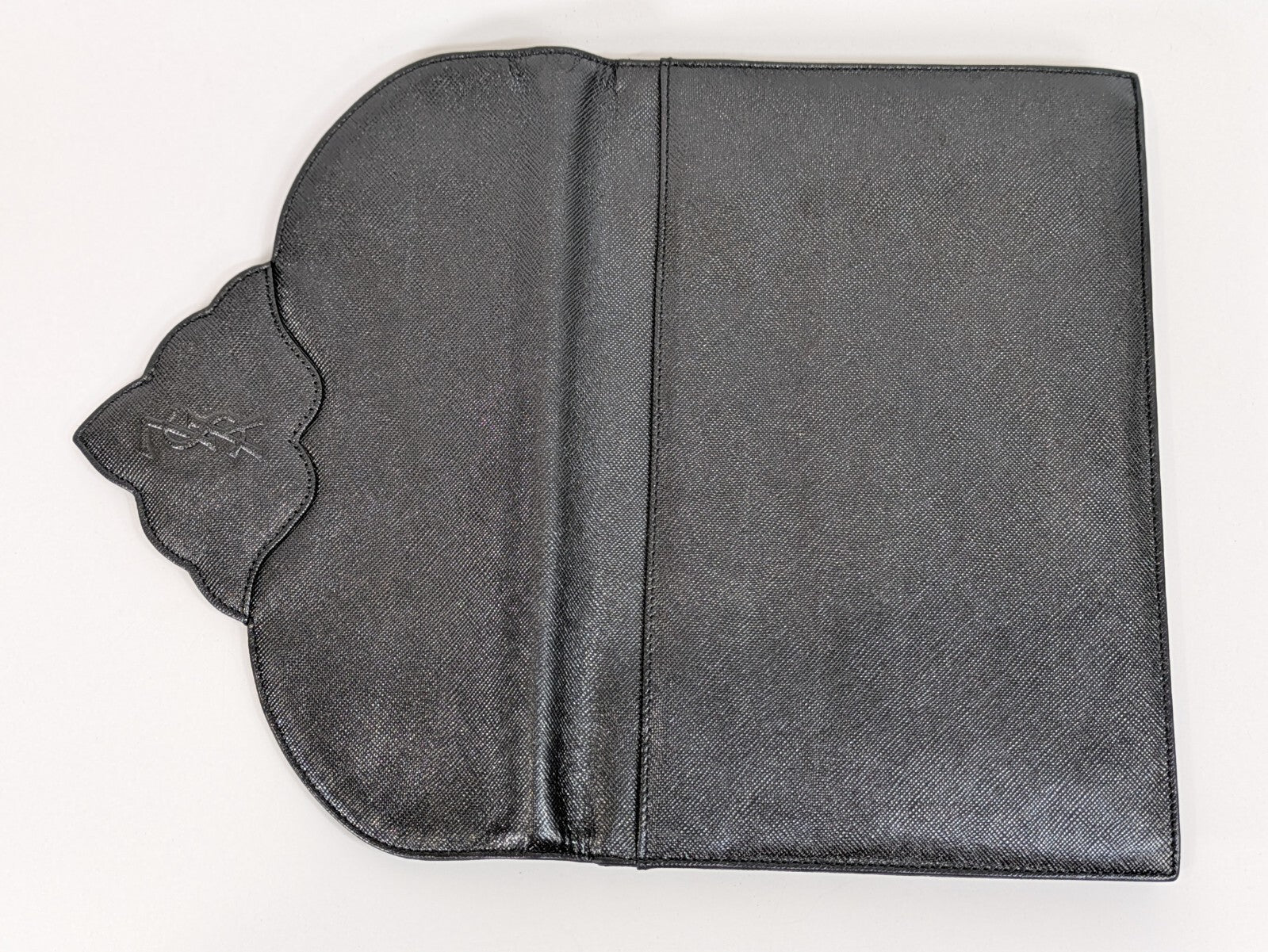Saint Laurent Clutch Bag - Black, Leather Calfskin 