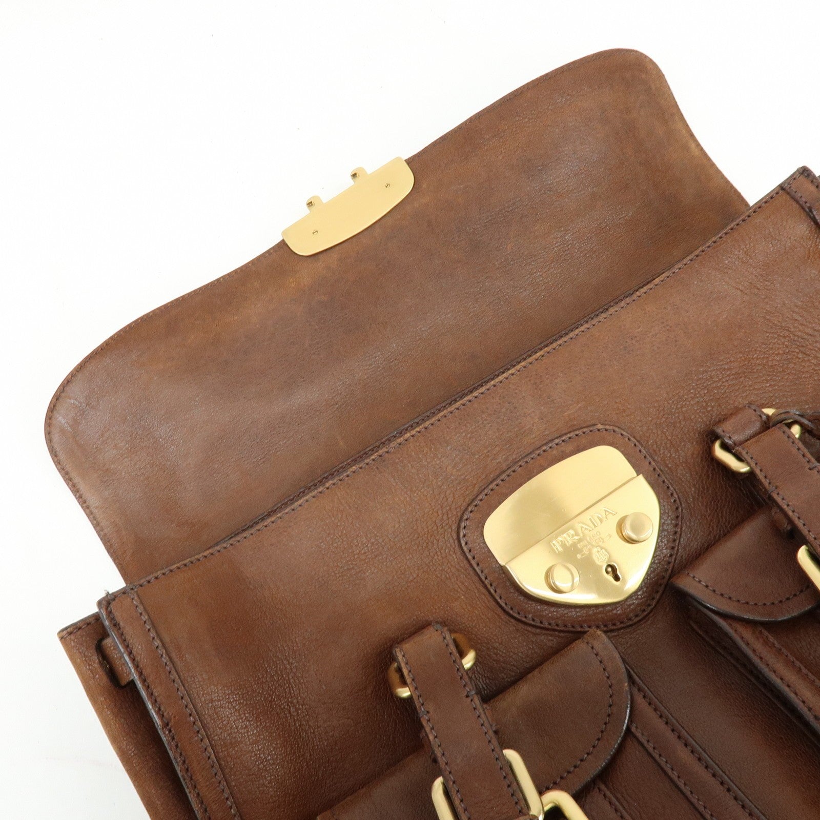 Prada Shoulder Bag - Brown, Leather