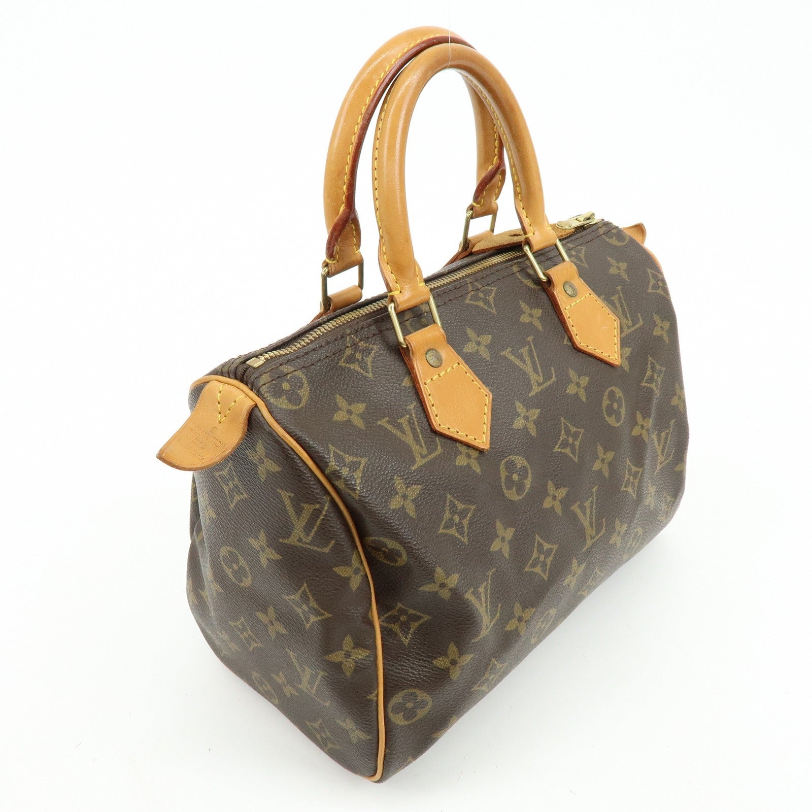Louis Vuitton Monogram Speedy 30 Handbag - Brown, Monogram Canvas