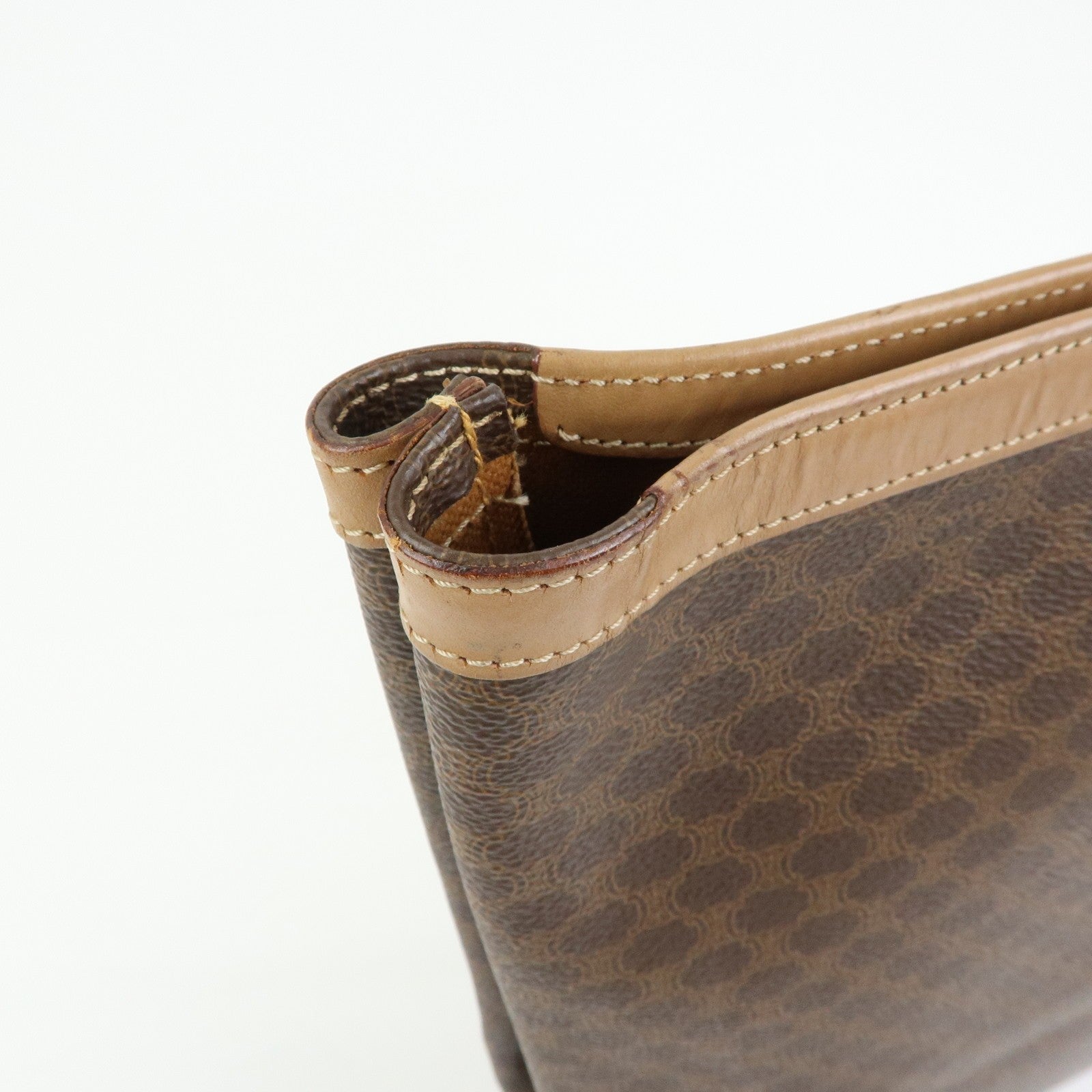 Celine Macadam Tote Bag - Brown, PVC Leather