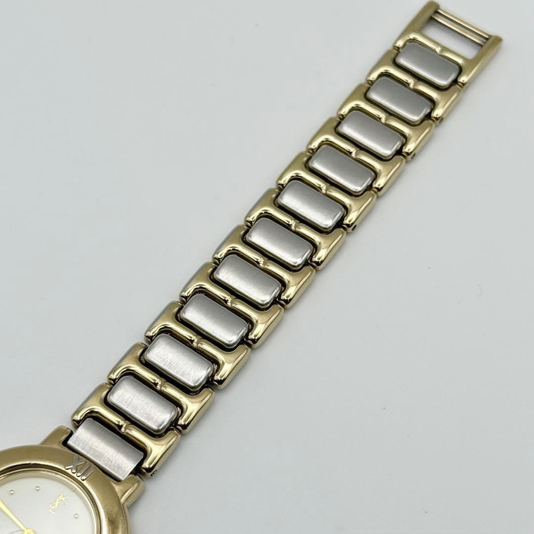 Saint Laurent Quartz Watch - White, Metal