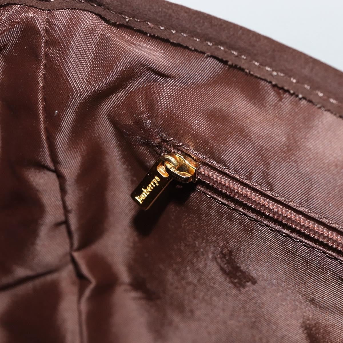 Burberrys Nova Check Shoulder Bag - Beige / Gold, PVC Leather