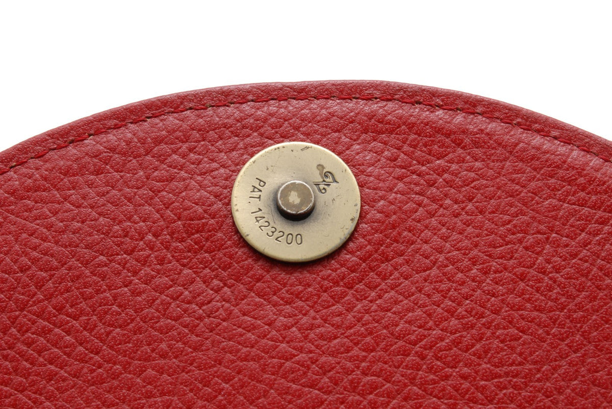 Saint Laurent Yves Saint Laurent Shoulder Bag - Red, Leather