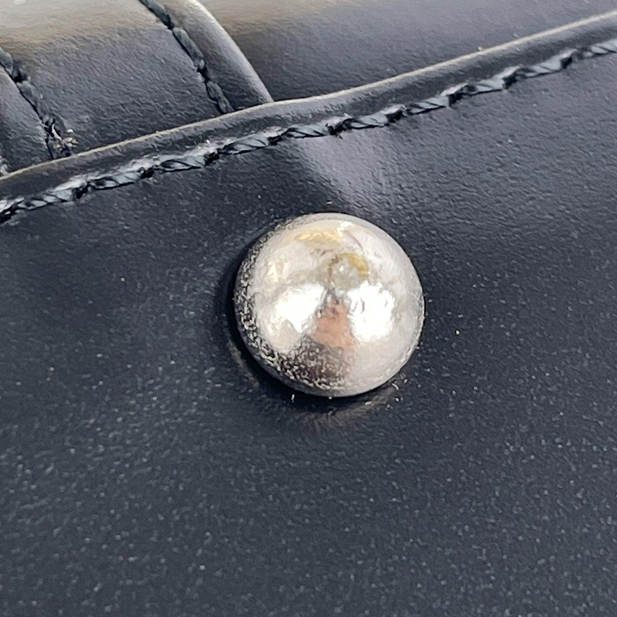 Burberry London Leather Fabric Handbag - Black, Leather