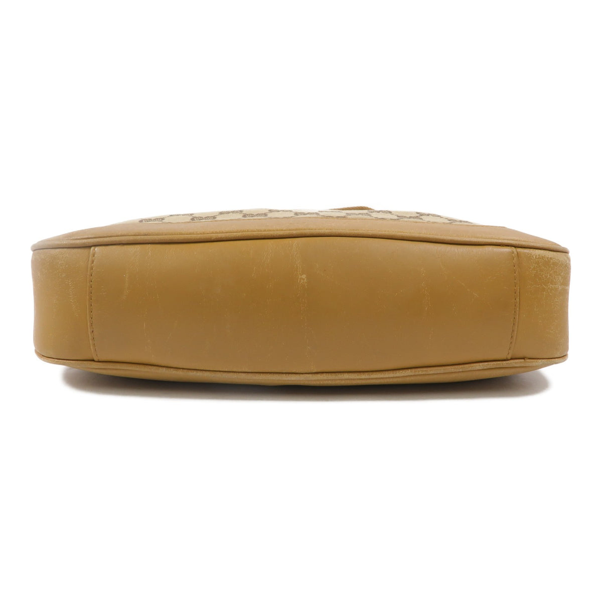 Gucci GG GHW Bamboo 2 Way Shoulder Bag - Beige, Canvas