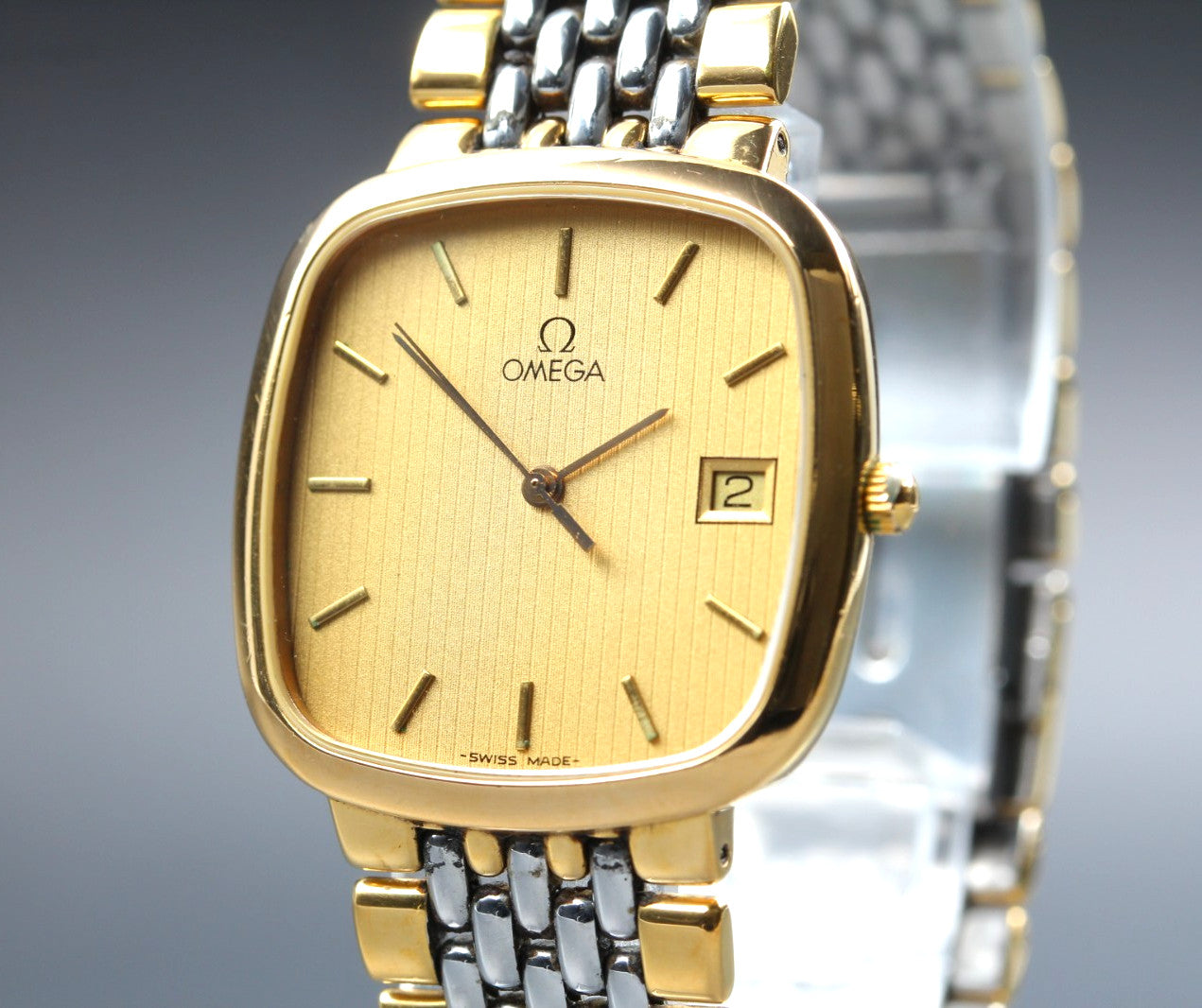 OMEGA De Ville Wristwatch - Gold, Gold Plated, Stainless Steel