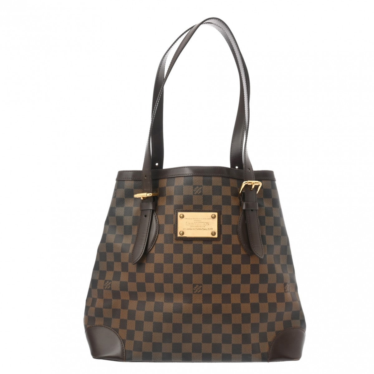 Louis Vuitton Damier Hampstead GM Tote Bag - Brown, Damier Canvas