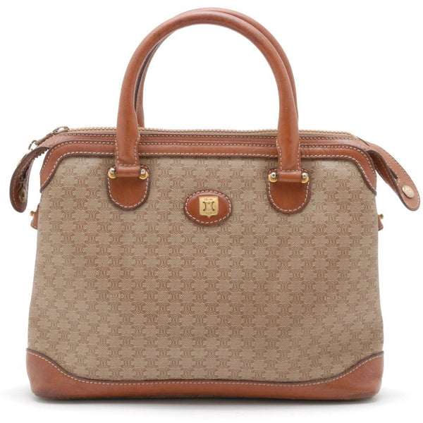 Celine Macadam Handbag - Brown, PVC