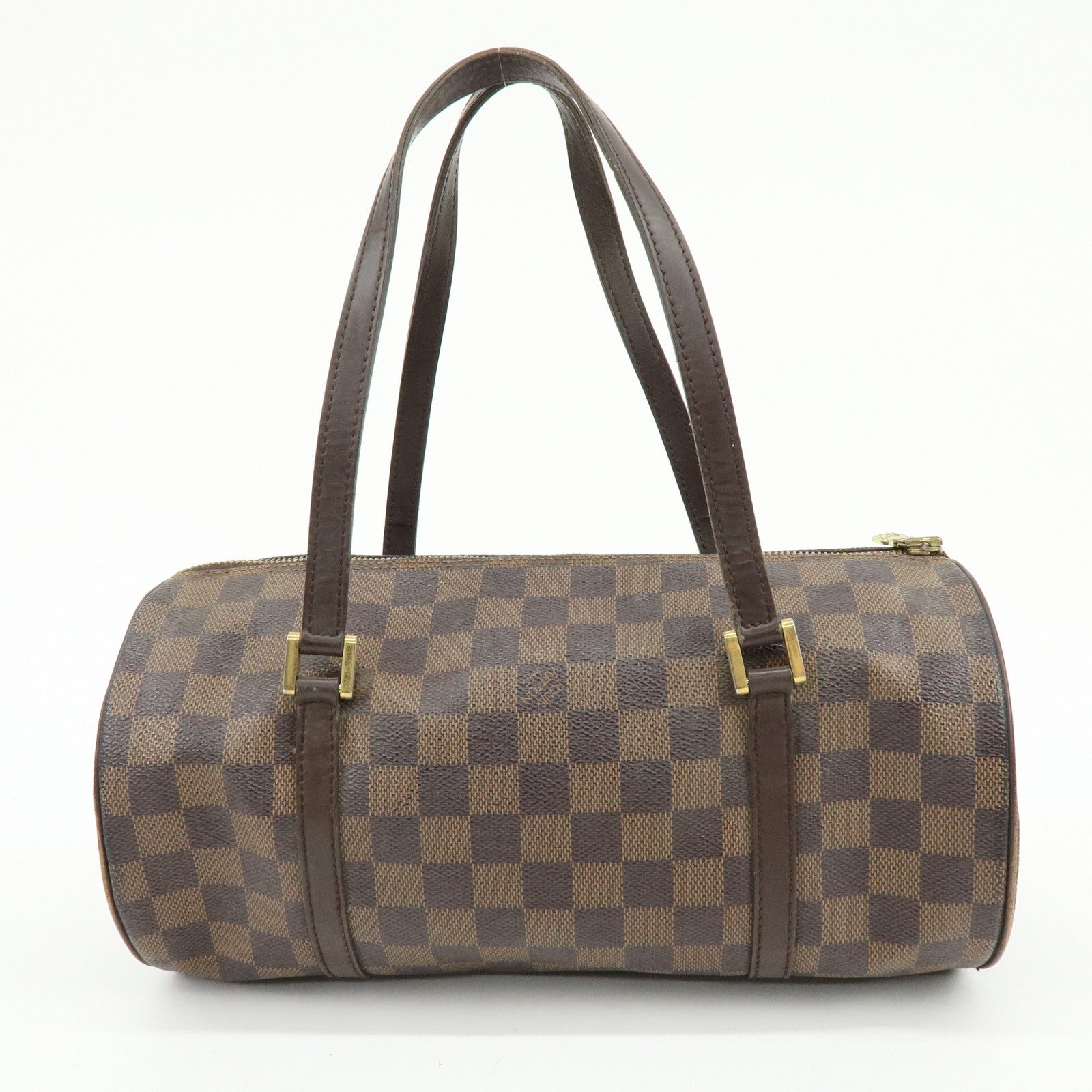 Louis Vuitton Papillon 30 Hand Bag - Damier Ebene, Canvas