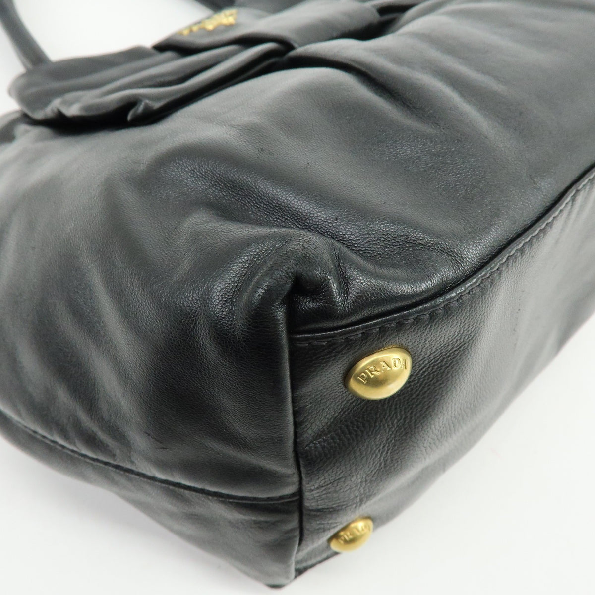 Prada Hand Bag - Black, Nappa Leather