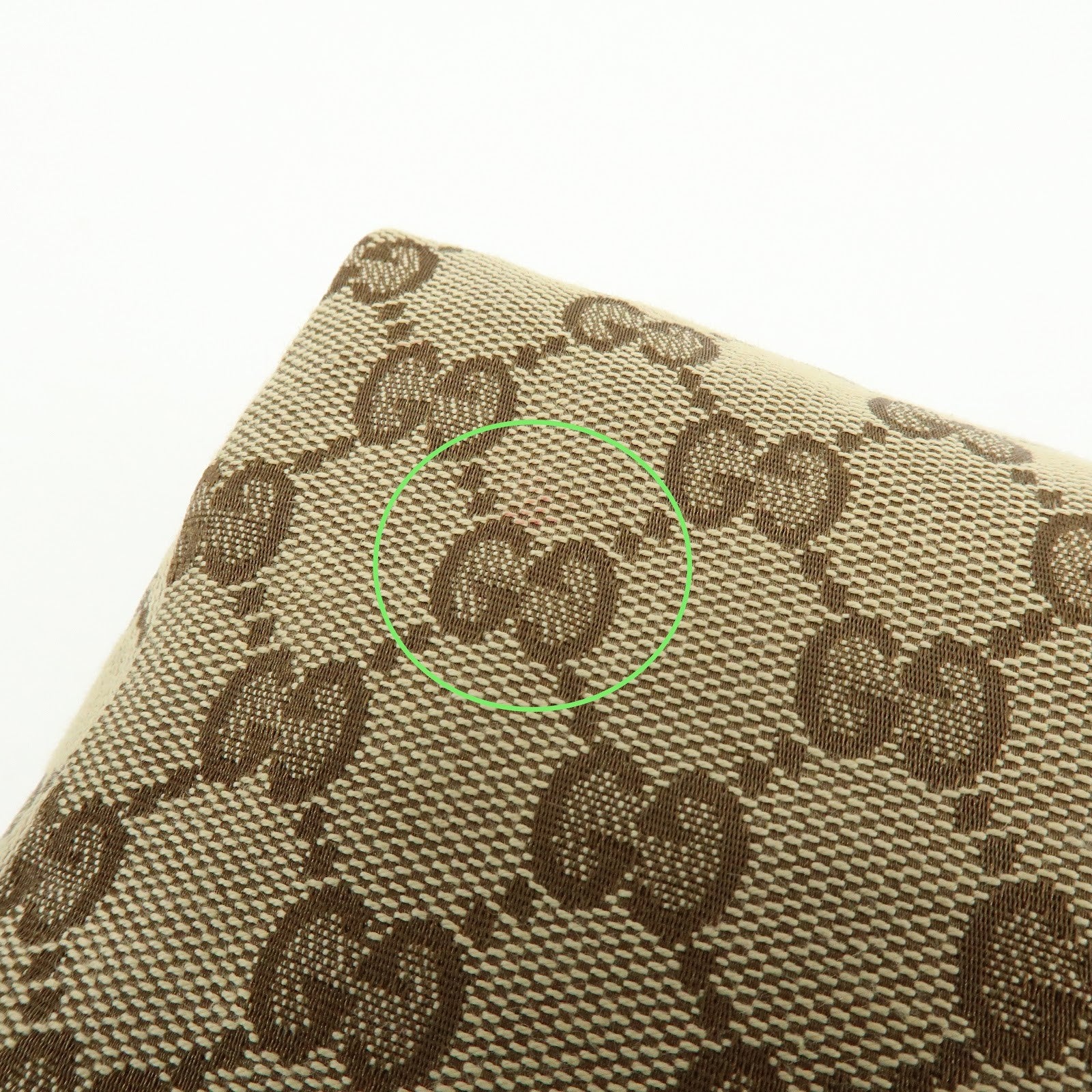 Gucci Pouch - Beige Brown, Canvas 