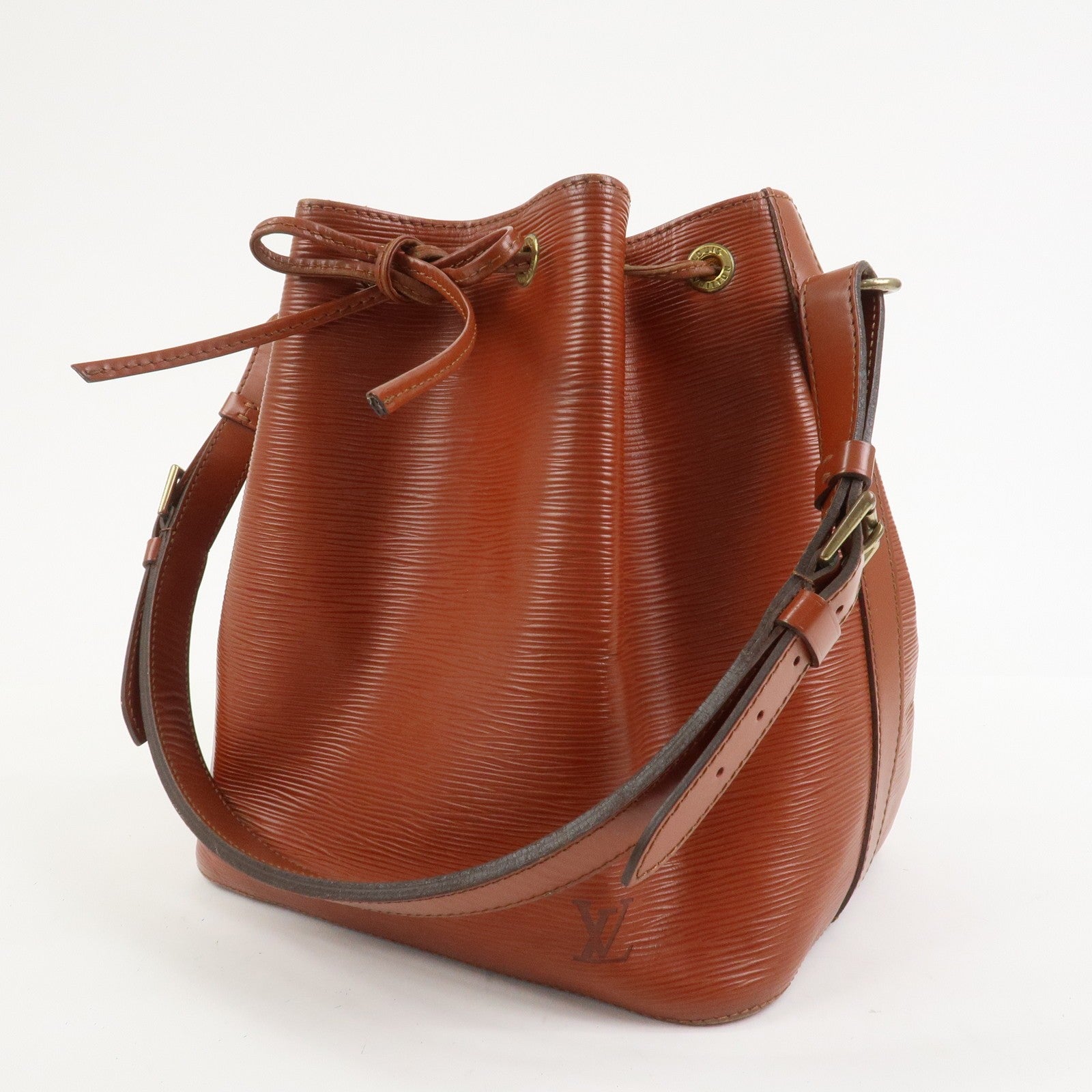 Louis Vuitton Epi Petit Noe Shoulder Bag - Kenya Brown, Epi Leather