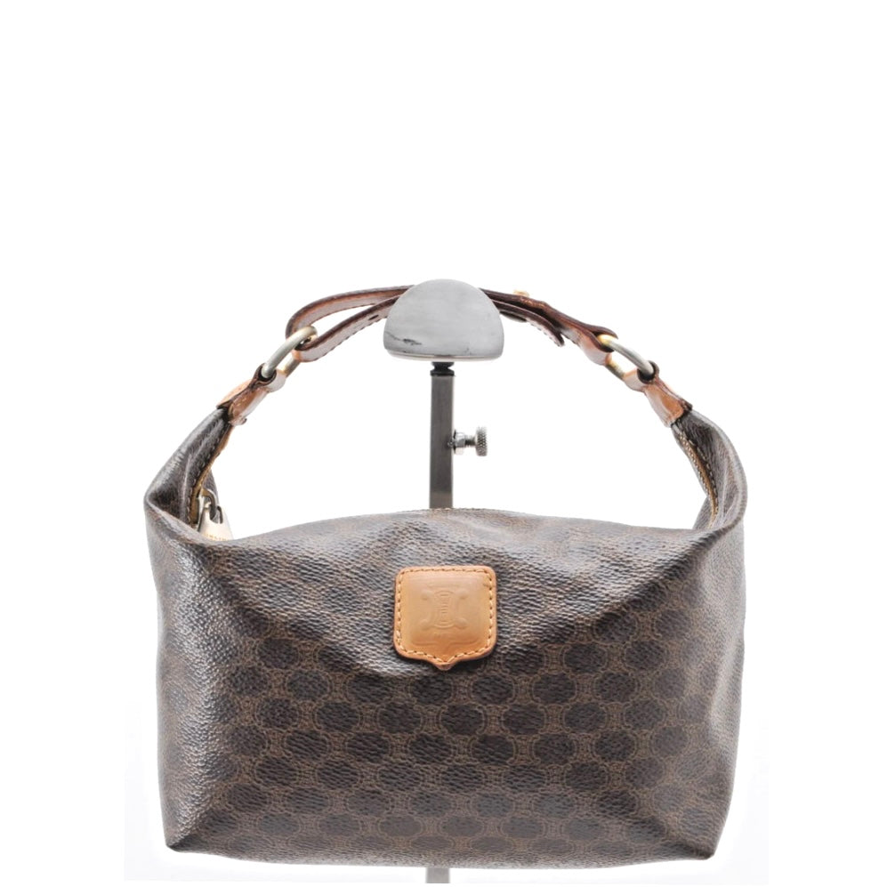 Celine Macadam Vanity Handbag - Brown, PVC