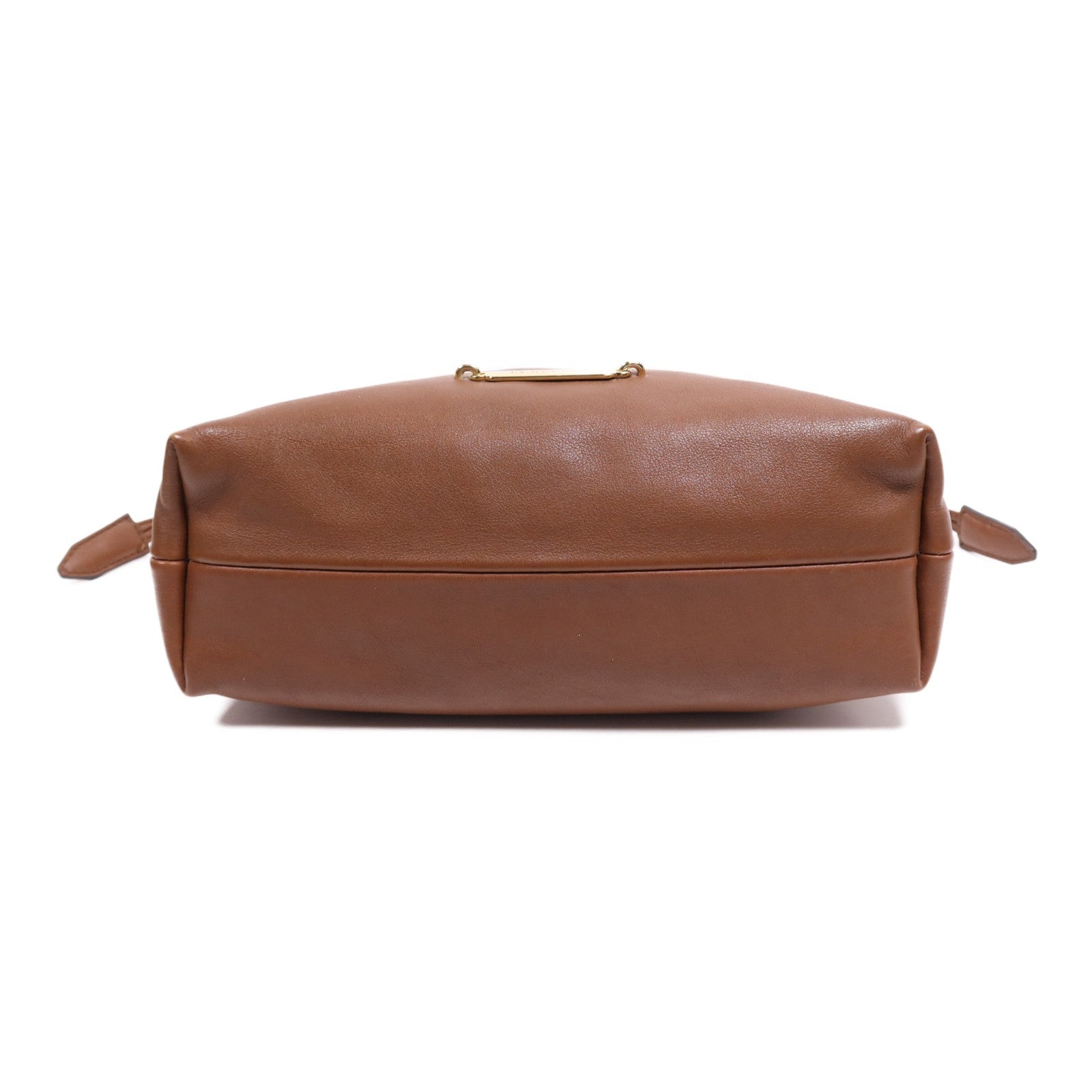 Burberry GHW Shoulder Bag - Brown, Calfskin Leather