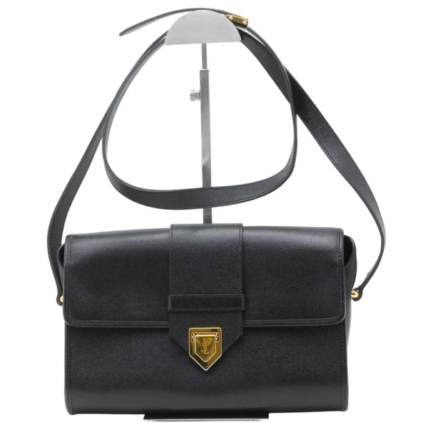 Saint Laurent Yves Saint Laurent Shoulder Cross Body Bag - Black, Leather