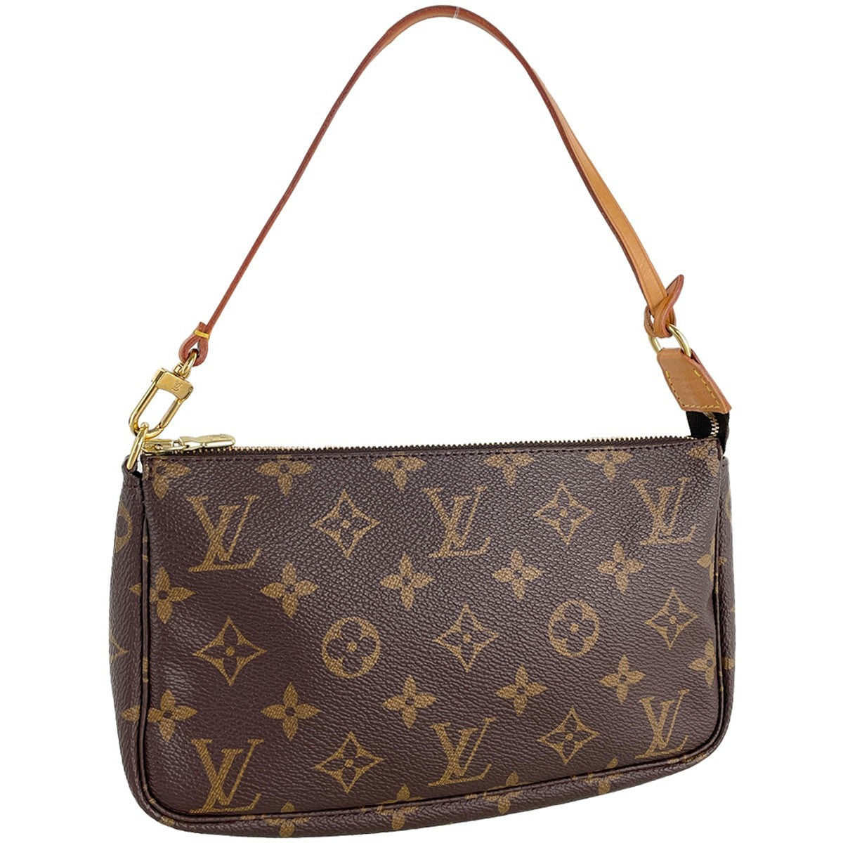 Louis Vuitton Pochette Accessoires Handbag - Brown, Coated Canvas