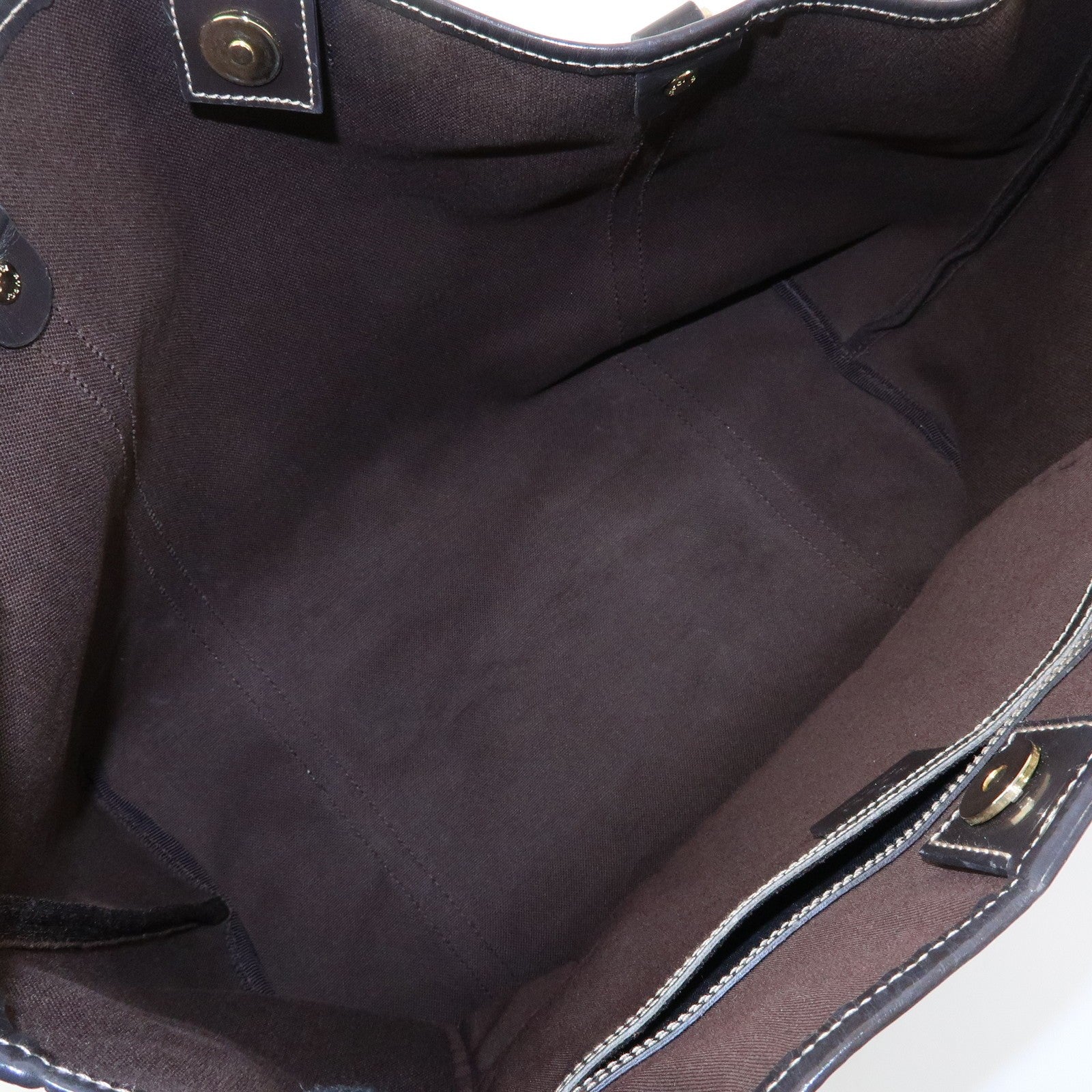 Gucci Supreme Tote Bag - Brown, GG Supreme Patent Leather