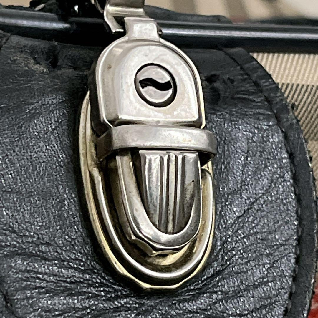 Burberry Boston Bag - Beige, Nylon