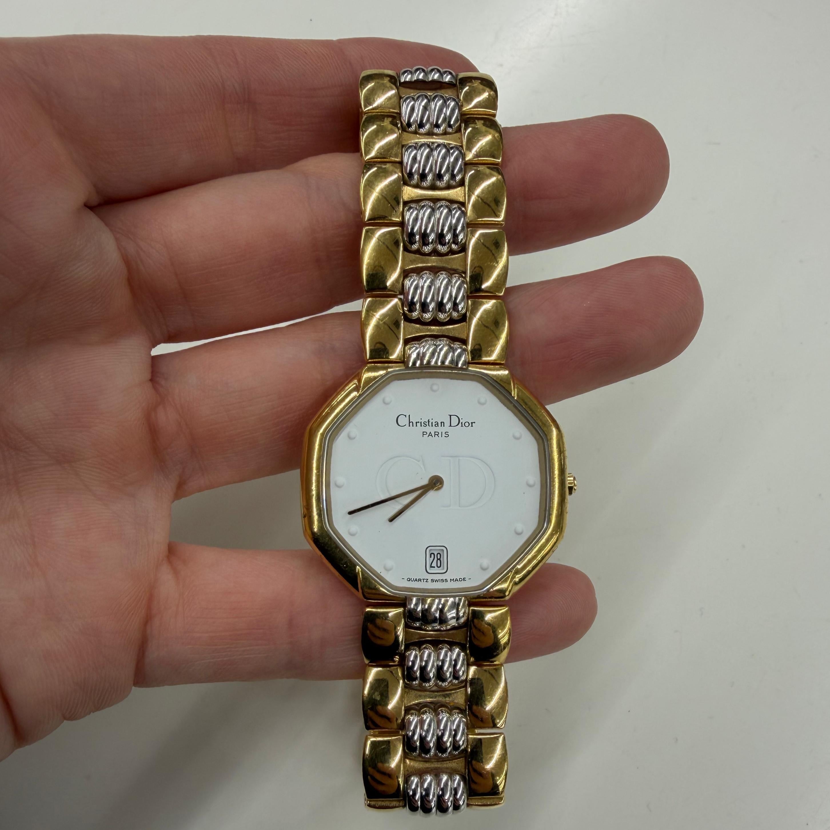 Christian Dior 48.133 Watch - Gold, Stainless Steel