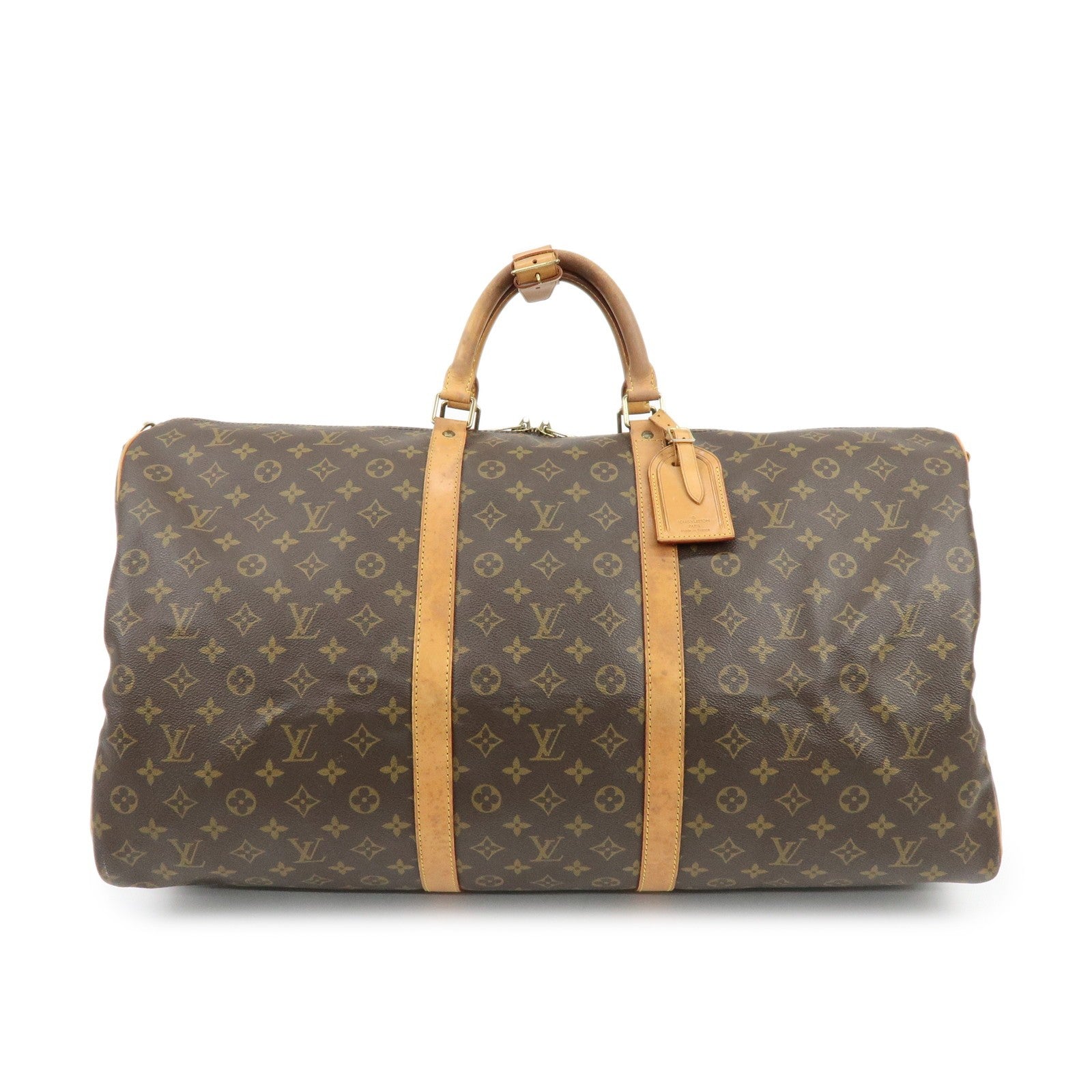 Louis Vuitton Keepall 60 Boston Bag - Monogram, Monogram Canvas